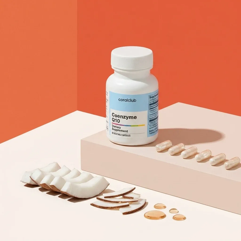 Opakowanie i składniki produktu Coenzyme Q10