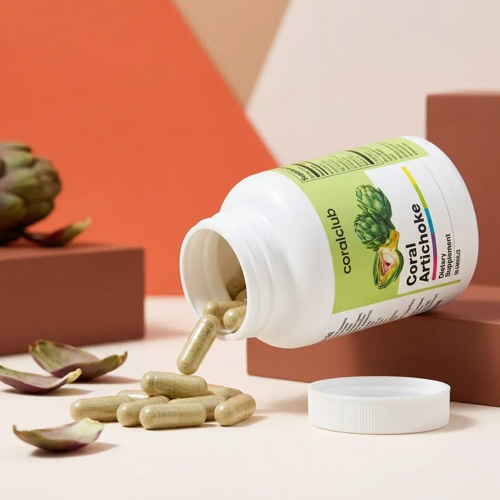 Opakowanie produktu Coral Artichoke z bliska