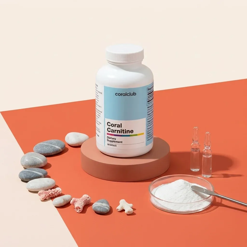 Opakowanie i składniki produktu Coral Carnitine