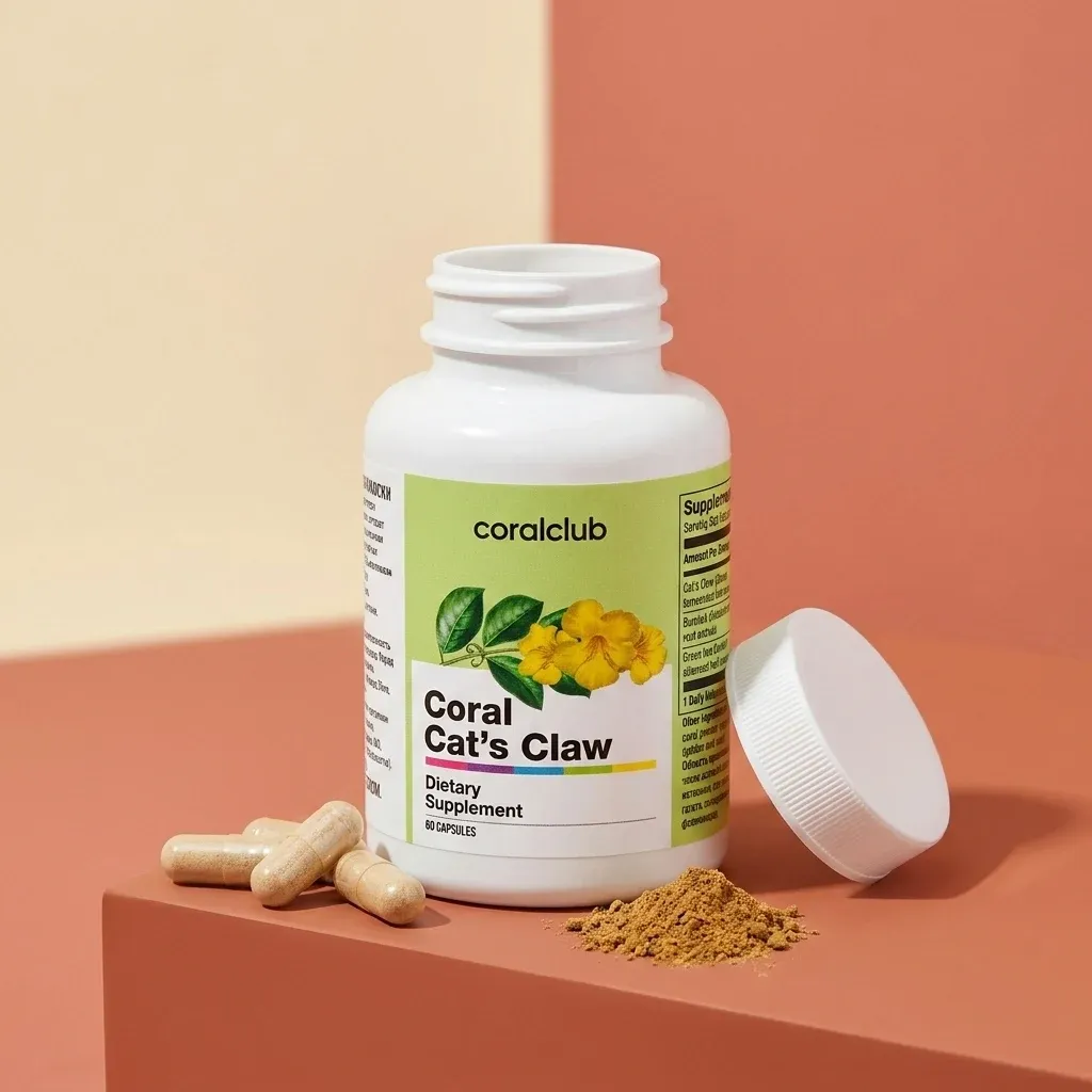 Opakowanie produktu Coral Cat`s Claw z bliska