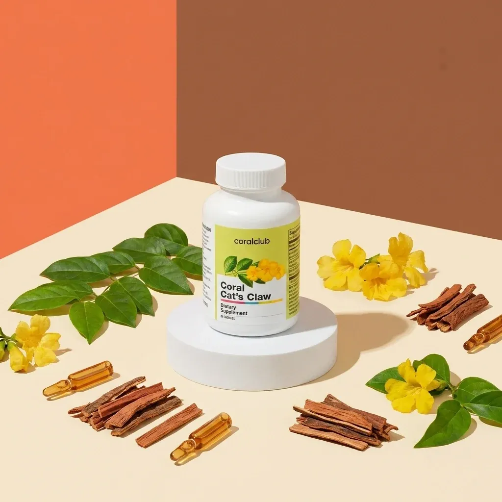 Opakowanie i składniki produktu Coral Cat`s Claw
