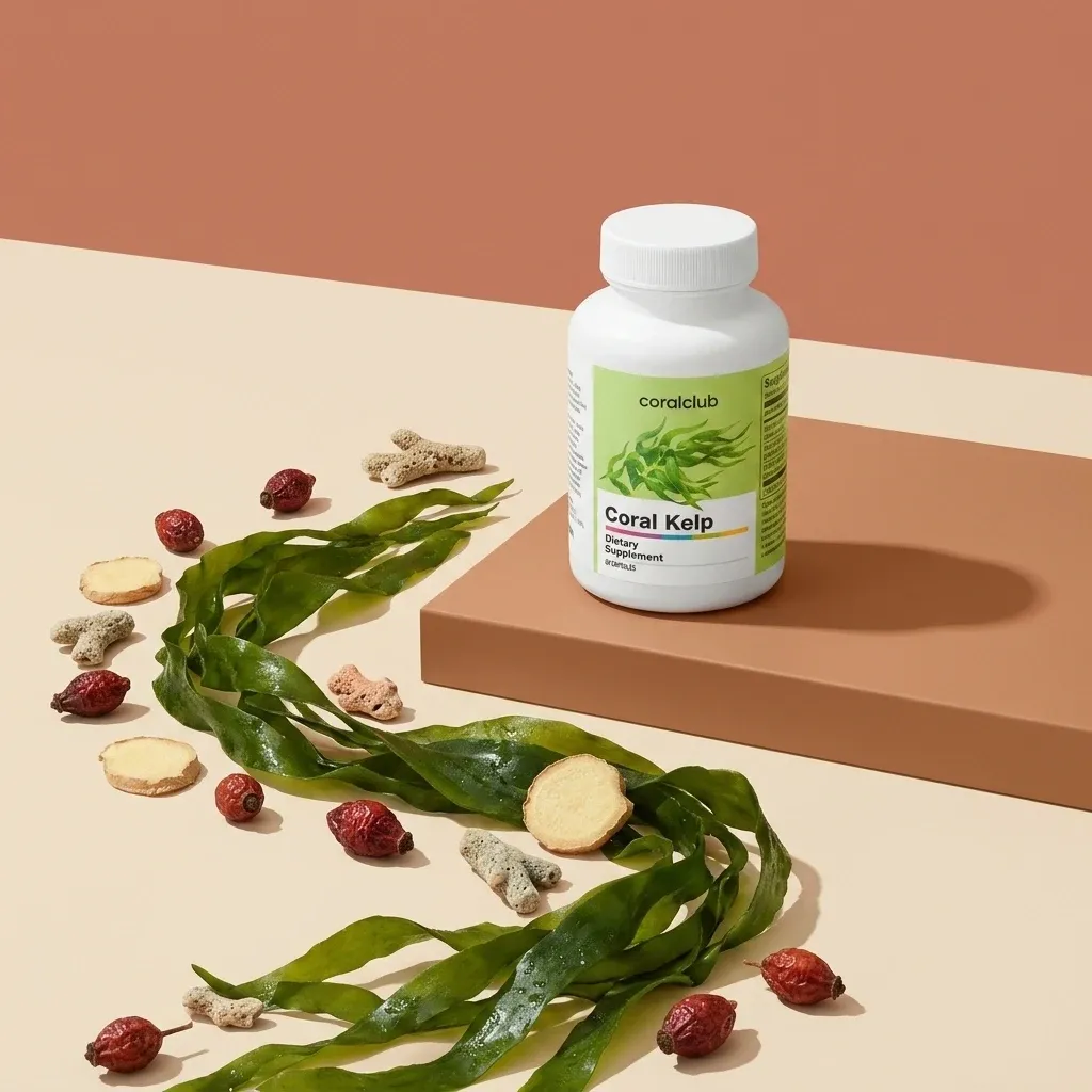 Opakowanie i składniki produktu Coral Kelp