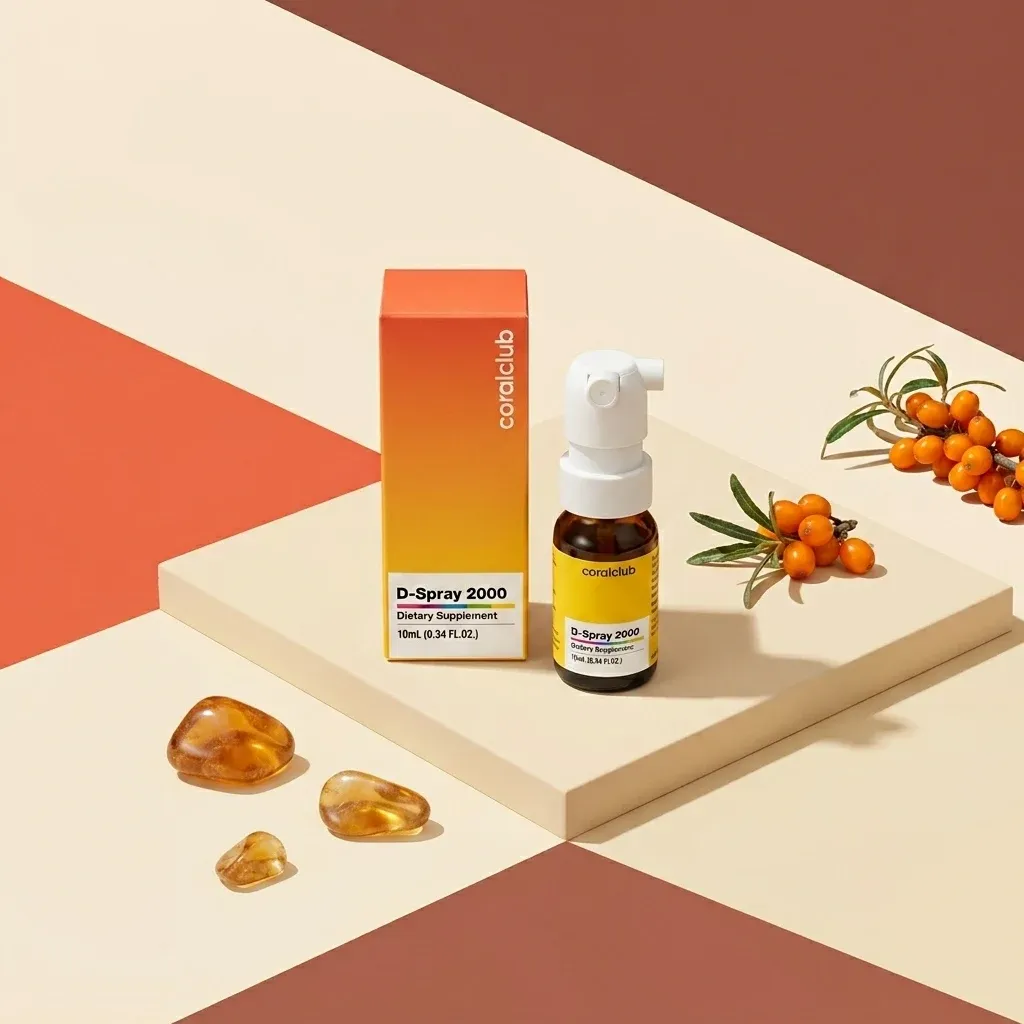 Opakowanie i składniki produktu D-Spray 2000