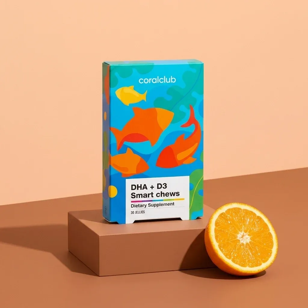Opakowanie produktu DHA+D3 Smart Chews