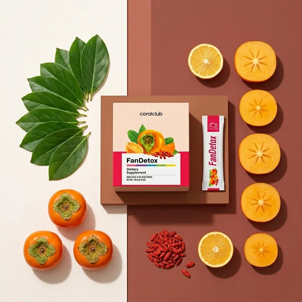 Opakowanie i składniki produktu FanDetox