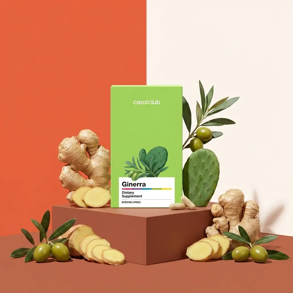 Opakowanie i składniki produktu Ginerra