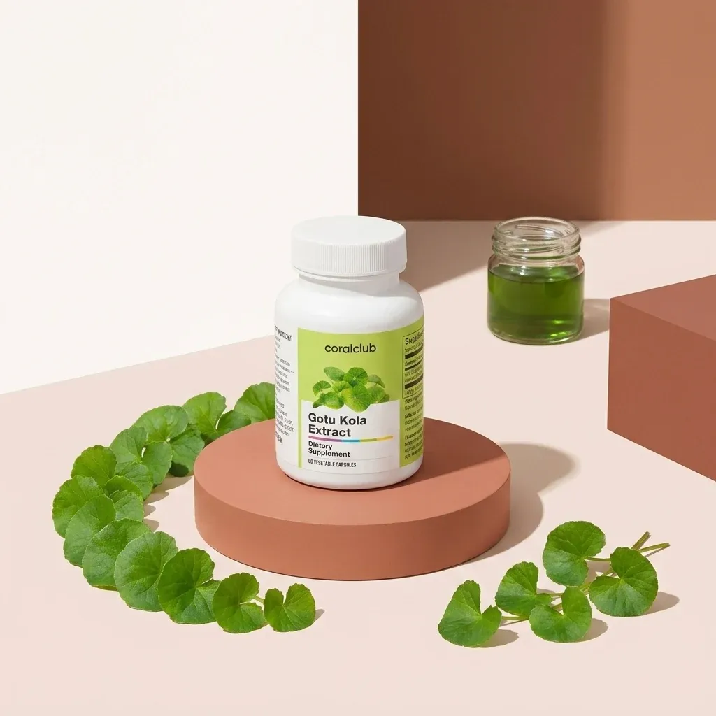 Opakowanie i składniki produktu Gotu Kola Ekstrakt