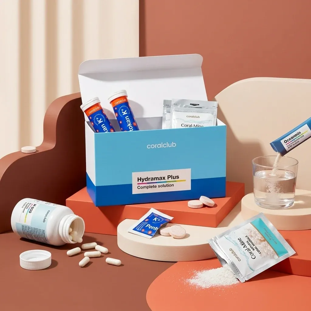 Opakowanie produktu Hydramax Plus z bliska