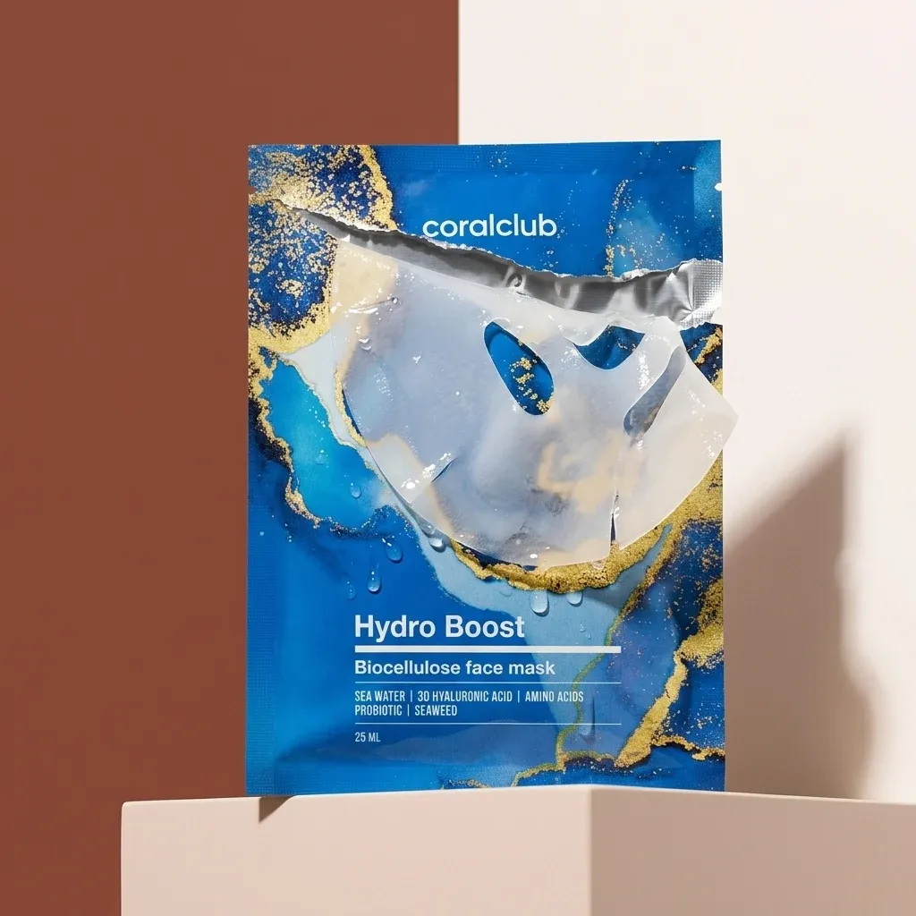 Opakowanie produktu Hydro Boost Biocellulose Facial Mask z bliska
