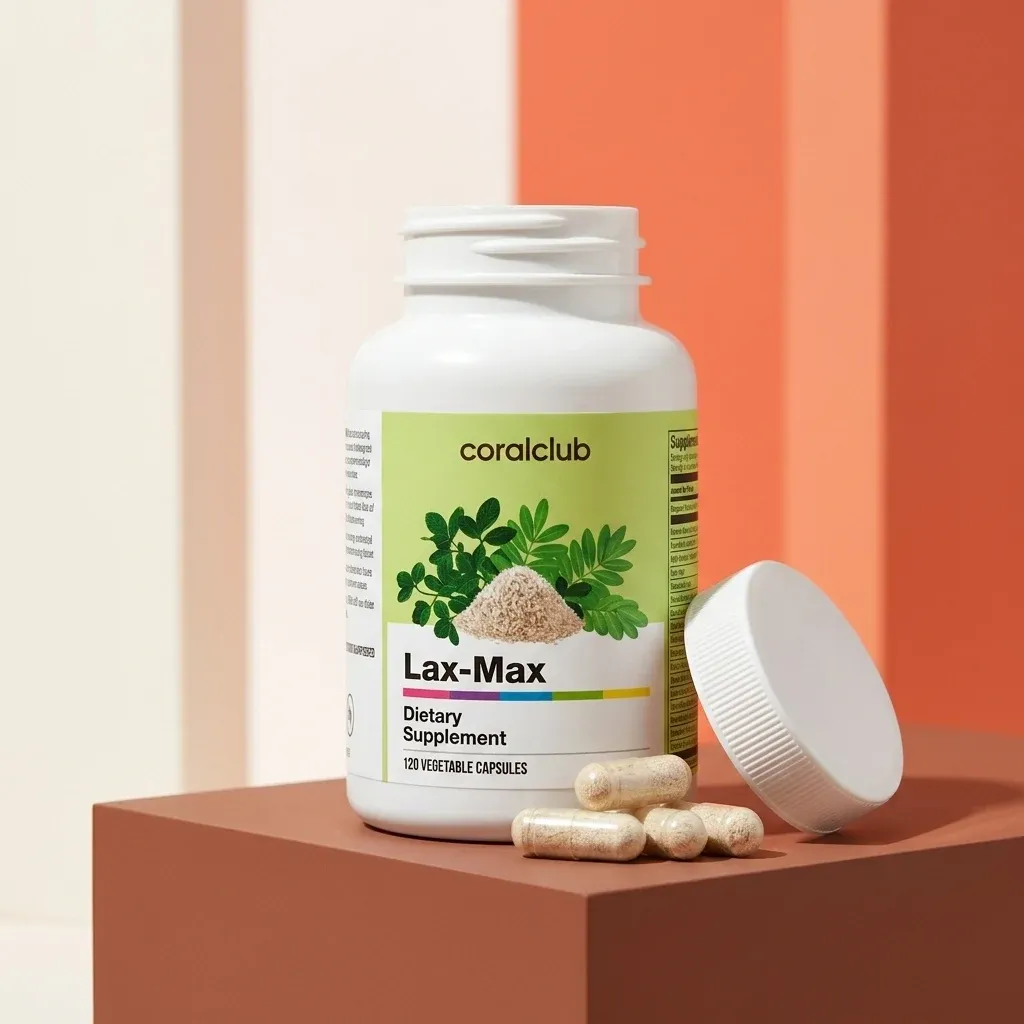 Opakowanie produktu Lax-Max z bliska
