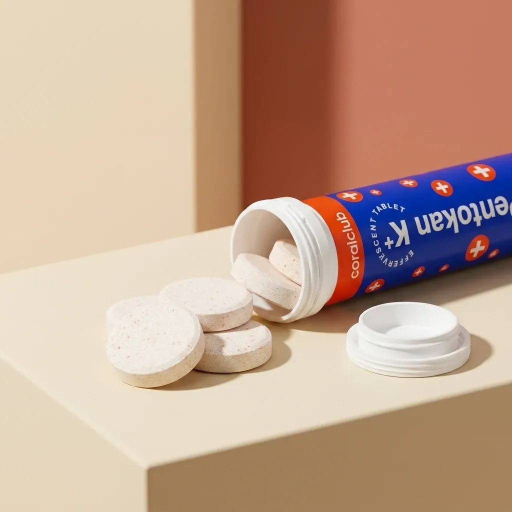 Opakowanie produktu Pentokan K+ z bliska