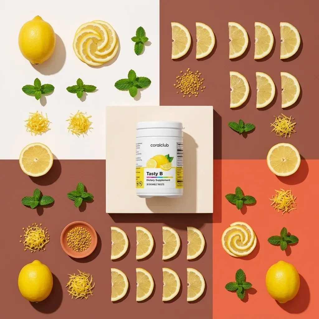 Opakowanie i składniki produktu Tasty B