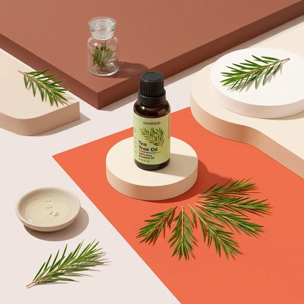 Opakowanie i składniki produktu Tea Tree Oil